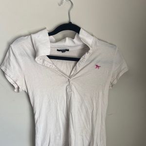 White polo top